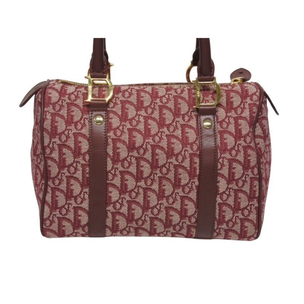 Christian Dior Trotter Boston Bag Red - Picture 3 of 10